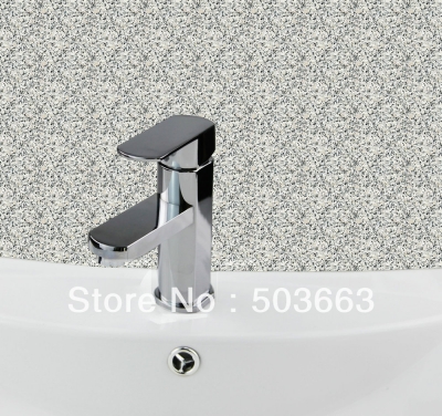 Deck Mounted Bathroom Basin Faucet Mixer Tap Chrome Finish Faucet Sink Faucet Basin Mixer Vanity Faucet L-3001