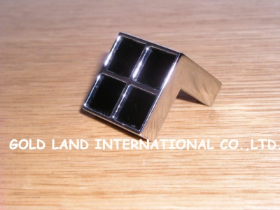 L25xW25xH22mm Free shipping black K9 crystal glass crystal glass knob/highest greade quality drawer knob