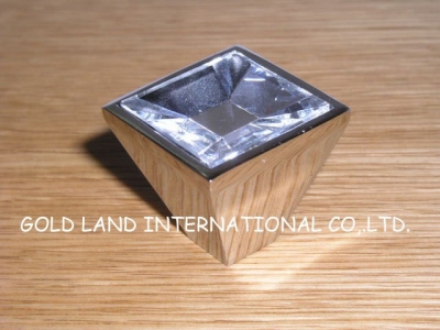 L30xW30xH28mm 50pcs/lot Free shipping crystal glass furniture knob/drawer knobs/cabinet knob [A&L Crystal Glass Knobs &]