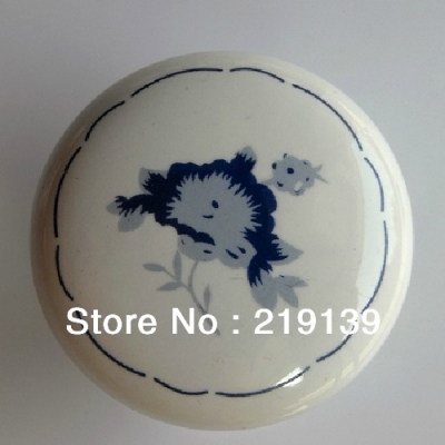 NEW Ceramic Bedroom Furniture Kitchen Cabinet Door Pulls Drawer Porcelain Knob Handles [Ceramic Handle 17|]