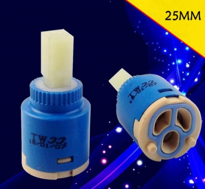 authentic imported ceramic mixing valve spool faucet fittings and cold faucet accessories 25mm spool valve body