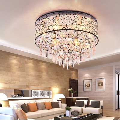modern ceiling lights for living room luminarias para sala teto abajur crystal ceiling light fixtures for bedroom