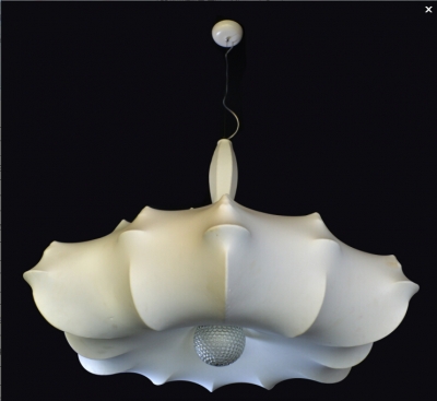 modern cloth chandelier lighting dining room pendant lamp handmade sericultural pendant 3 light zeppelin by marcel wanders [pendant-lights-5728]