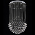 modern led crystal ceiling lights lamps fixtures with multi-size ac 100v to 240v for indoor home kingdom lighting dia20cm/30cm
