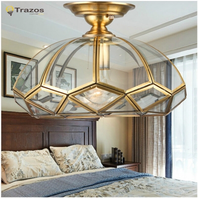 new 2016 american style modern led ceiling light modern crystal home living room bedroom led ceiling lamps [dining-room-2864]