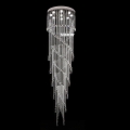 new design modern luxury chandelier crystal led lamps long kristall kronleuchter staircase light