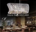 new fashion k9 crystal pendant lights lustres crystal lamp for dinning room