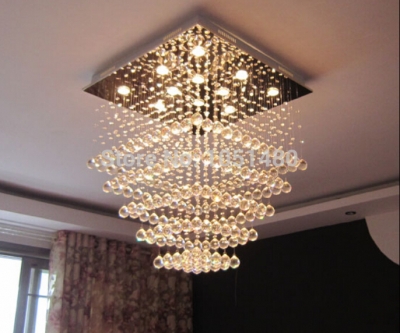 new item led crystal lights chandelier living room lamp l600*w600*h600mm [modern-crystal-chandelier-5080]