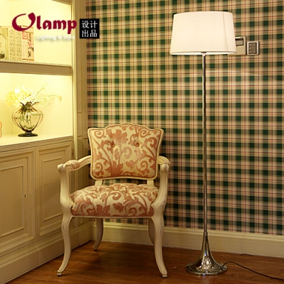 nordic brief fabric led floor lamp for study room metal standing floor lamp classical type for modern home [floor-lamps-3324]