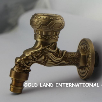 pure brass jointless top quality tap Bathroom Washing Machine tap Free shipping [Old Copper Water Tap and Faucet]