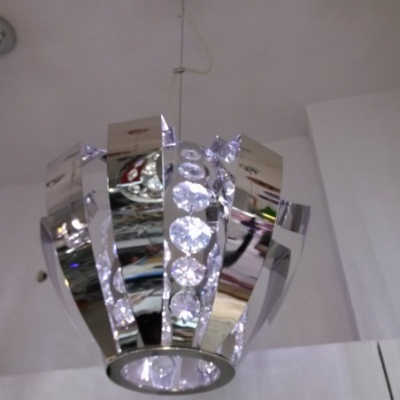 stainless steel crystal chandelier light lighting lamps,dia 30cm