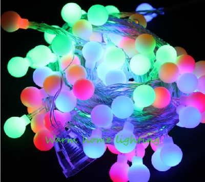 110v / 220v 100 leds 10m string lights ball fairy light for party christmas wedding new year indoor&outdoor decoration lighting [led-string-light-3603]
