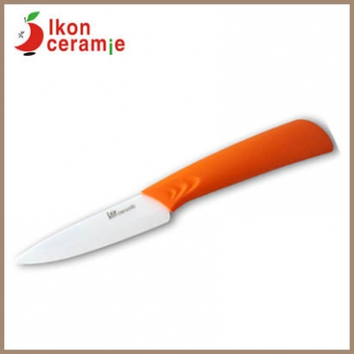 China Ceramic Knives,4 inch 100% Zirconia Ikon Ceramic Fruit Knife.(AJ-4001W-CO)