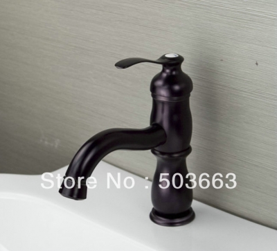 Classic Oil Rubbed Bronze Bathroom Basin Sink Faucet Mixer Taps Vanity Brass Faucet L-9023