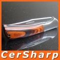 Free Shipping Stainless Steel Folding Pocket Knife For Camping & Hiking # 980