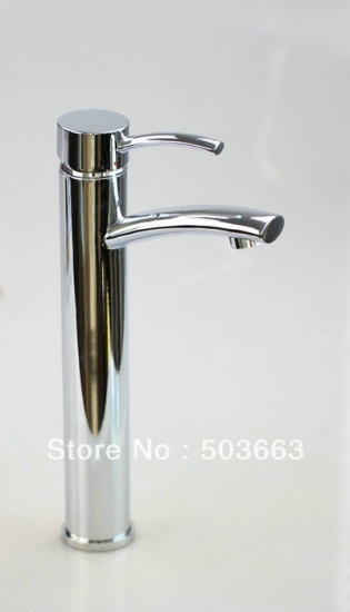 Pro bathroom mixer tap single handle polished chrome basin faucet HK-201 [Bathroom faucet 408|]
