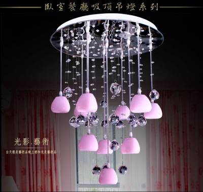 elegant crystal ceiling light d35cm*h 58cm, controller [modern-chandelier-6298]