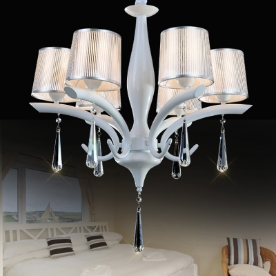 home led crystal chandelier in dining room ceiling lustres de sala indoor wedding party chandelier light fixture [bedroom-2817]
