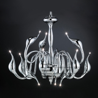 modern chandelier light 12 lights g4 bulbs included semi flush mount chandelier light for living room bed room [chandeliers-3905]