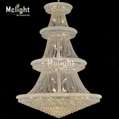 modern luxury led large chrome gold luster crystal chandelier light fixture classic light fitment for el lounge decoratiion