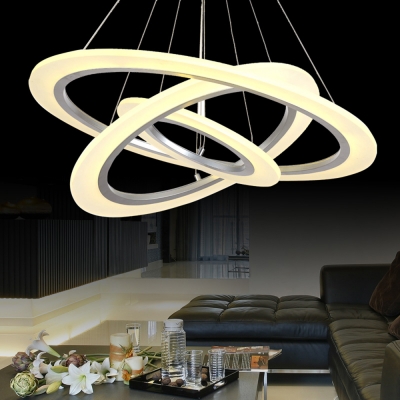 new arrival modern led ring chandelier light fixture lamp lighting fixture led circle ring lusters