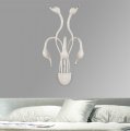 new design swan wall lamps bedroom headboard bedside lamp banheiro led living room light wall sconce lampe deco