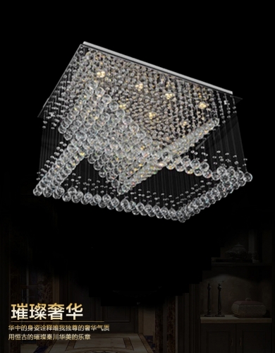 new modern designer chandelier led crystal light flush mount lustre living room chandelier