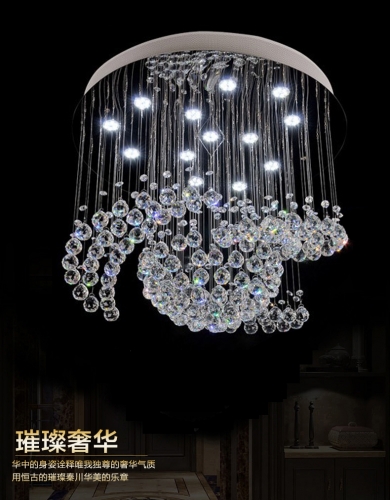 new modern item foyer crystal chandelier lustre decoration indoor lighting
