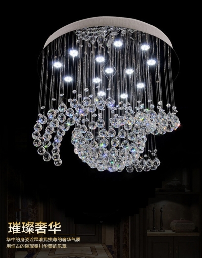 new modern item foyer crystal chandelier lustre decoration indoor lighting [modern-crystal-chandelier-4905]