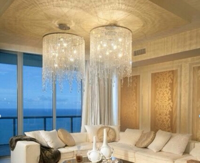 new modern large crystal chandelier living lights dia70*h80cm modern home lighting