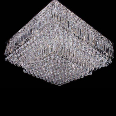 s new flush mount modern crystal chandelier lighting lustre de cristal chandelier for home