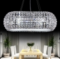 wholes new chrome pendant lights lustre de cristal lamp modern home lighting bar light