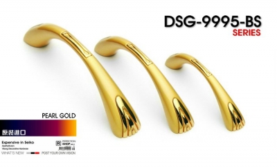 (4 pieces/lot) 96mm Luxury Zinc Alloy Drawer Handles& Cabinet Handles &Drawer Pulls & Cabinet Pulls, DSG-9995-BS-96 [96mm Cabinet/Drawer Handle 173|]