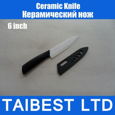 6 inch Fruit vegetable kitchen ceramic knife 6"