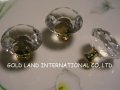 D38mmxH32mm Free shipping cuprum base crystal furniture cabinet knob/crystal drawer knobs