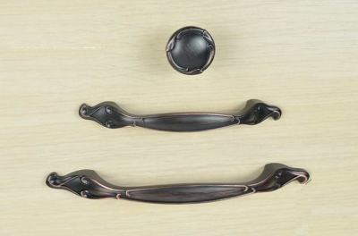 New Oil Rubbed Bronze DIY Cabinet Drawer Pull Handle Hardware Knobs Knob(Diameter:23*23mm)