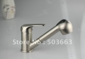 Spray New Free Ship Pulll Out Nickel Brushed Basin Kitchen Sink Mixer Tap Faucet CQ0003
