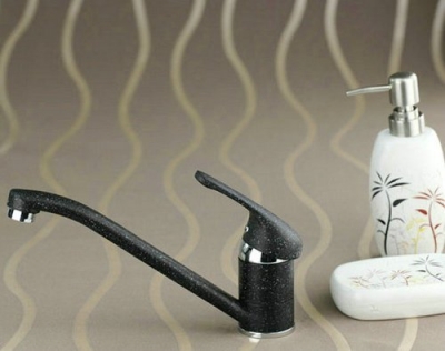 Spray Paint Finish Newly Basin Sink Brass Mixer Tap Faucet CM0158