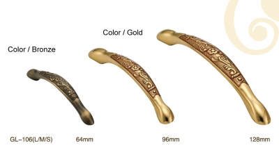 Wholesale! Retail! Europe type furniture pure Copper handle & Knobs Free shipping ! handles knob GL-106
