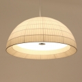 country fabric pendant light lamparas colgantes nordic amparas de techo colgante light fixture e27 110v/220v