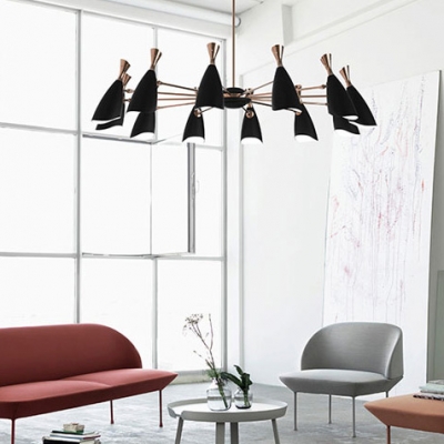 delightfull duke nordic designers modern creative villa compound floor of sitting room led chandelier