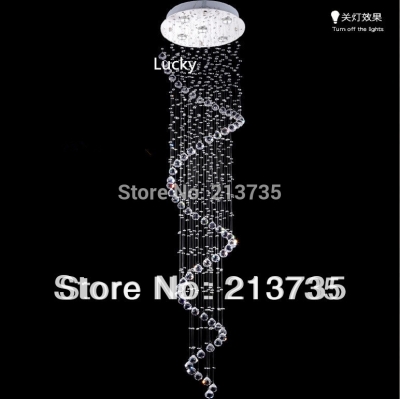 dia 450mm* h 1500mm modern crystal chandeliers for indoor lighting [crystal-chandelier-5990]
