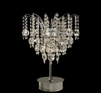 modern crystal table lamps for bedroom living room light fixtures