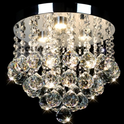 modern round crystal ceiling lights led aisle lights crystal bedroom ceiling lights lustres de sala warm white cool white [ceiling-lights-2916]