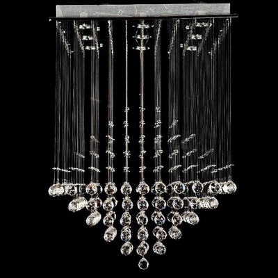 modern staircase eropean artchandeliers lights curtain design luster k9 crystal chandelier lighting fixture [modern-pendant-light-6739]