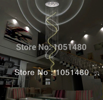 new fashion guaranteed crystal chandelier lamp, lustre modern lobby design decorative lighting [modern-crystal-chandelier-5332]