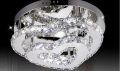 new item promotion modern led ceiling lights for living room, contemporary crystal lamp dia400*h160mm