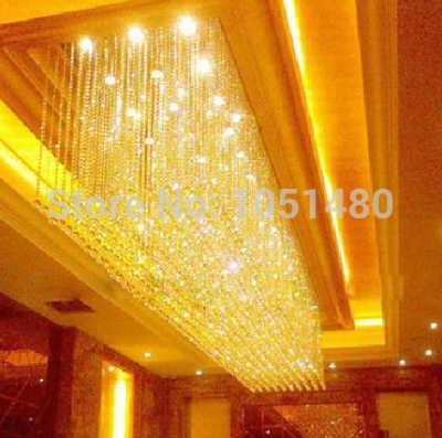 new modern contemporary el lobby crystal chandelier lighting led crystal lamp l120*w60*h50cm [modern-crystal-chandelier-4900]