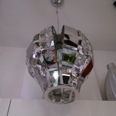stainless steel crystal chandelier light for dinning room,28*30cm