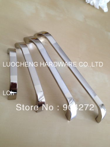 10 PCS/LOT FREE SHIPPING HOLE TO HOLE 160MM STAINLESS STEEL HANDLES/ CHROME FININSH W/ REMOVABLE 22MM SCREW